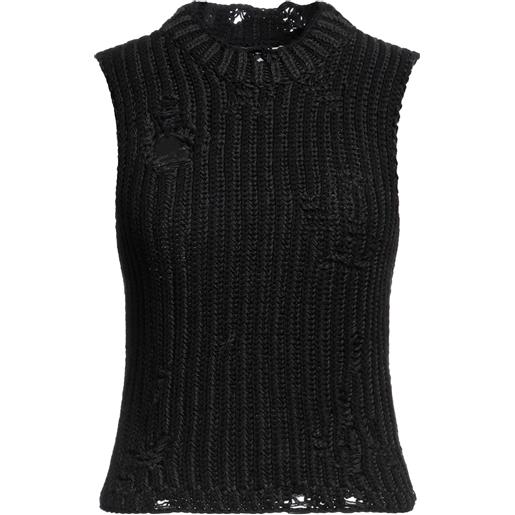 JW ANDERSON - maglia gilet - nero