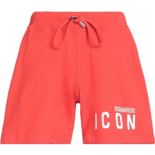 DSQUARED2 - pantaloncini sportivi - rosso