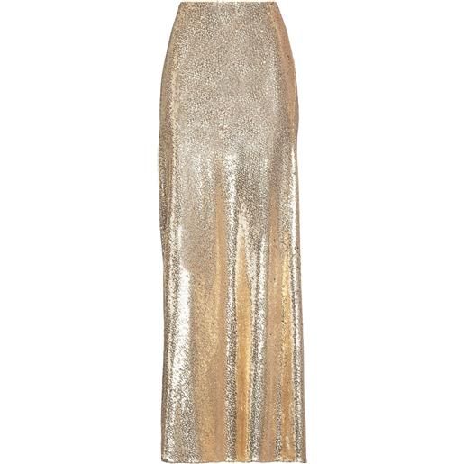 PATRIZIA PEPE - gonna lunga - oro