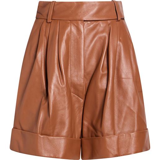 ALEXANDRE VAUTHIER - pantalone pelle - cuoio