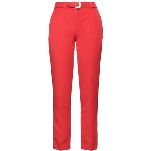 VERSACE JEANS COUTURE - pantalone - rosso