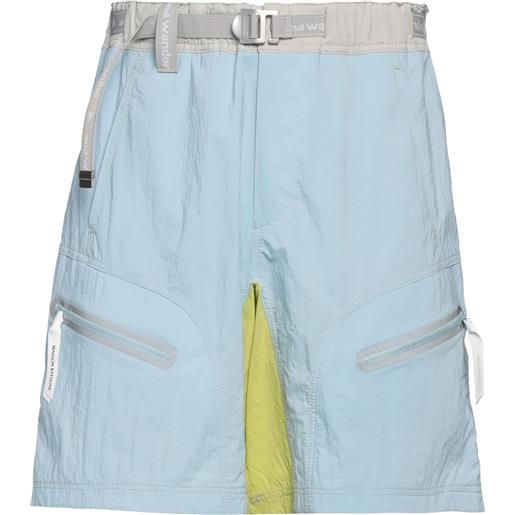 MAISON KITSUNÉ x AND WANDER - shorts & bermuda - celeste