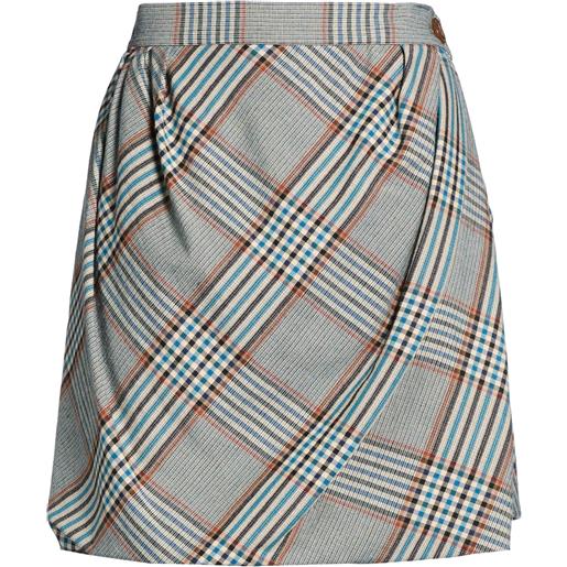 VIVIENNE WESTWOOD - minigonna - blu