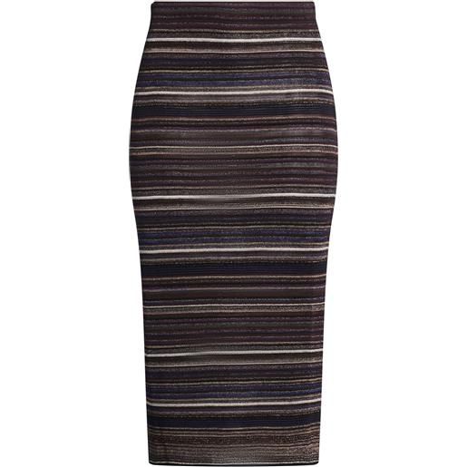 MISSONI - gonna midi - marrone