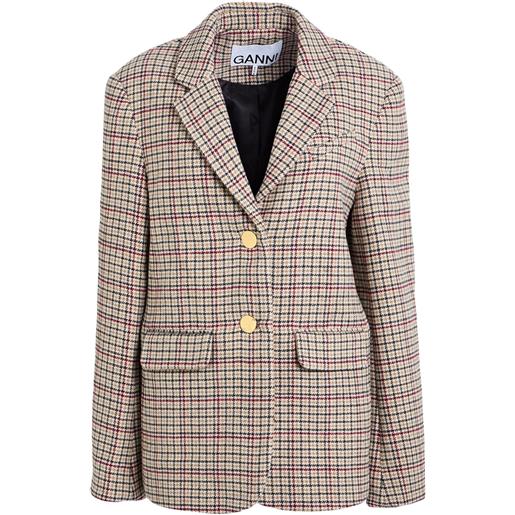GANNI - blazer - beige
