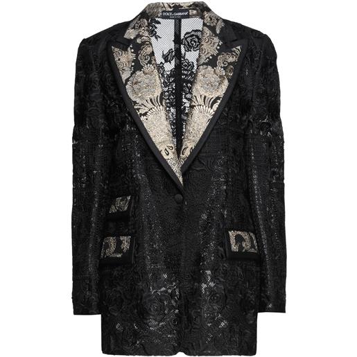 DOLCE&GABBANA - blazer - nero