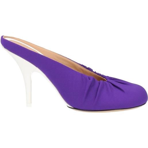 DRIES VAN NOTEN - mule e zoccoli - viola