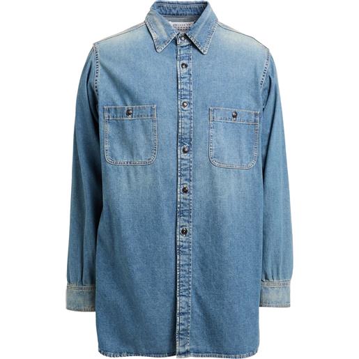MAISON MARGIELA - camicia di jeans - blu