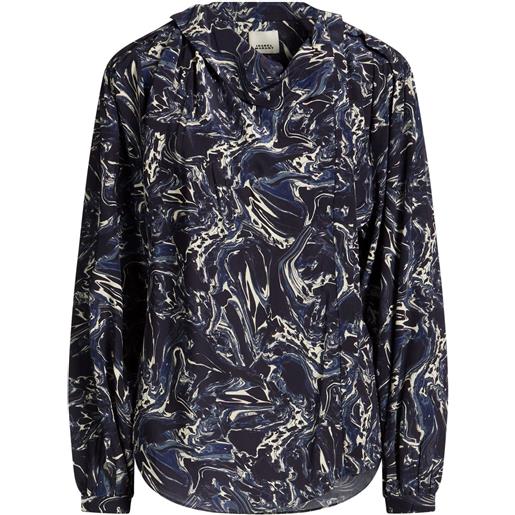 ISABEL MARANT - camicie e bluse fantasia - blu navy
