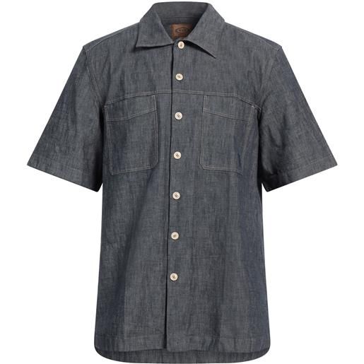 TOD'S - camicia di jeans - blu