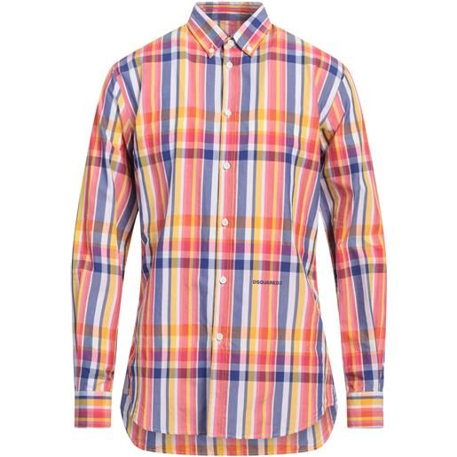 DSQUARED2 - camicia a quadri - rosso