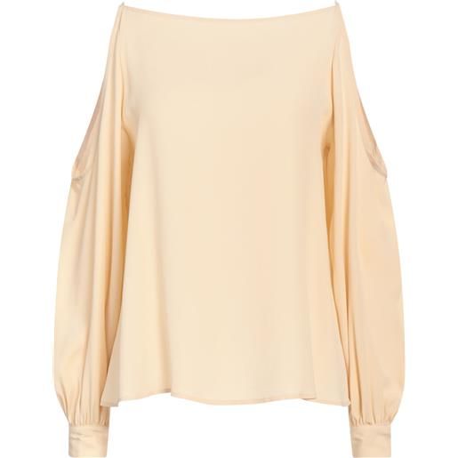 OTTOD'AME - top - giallo pastello
