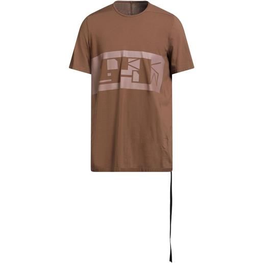 DRKSHDW by RICK OWENS - t-shirt - marrone