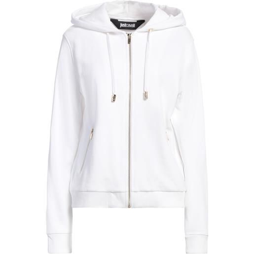 JUST CAVALLI - felpa - bianco