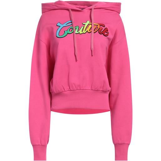 VERSACE JEANS COUTURE - felpa - fucsia