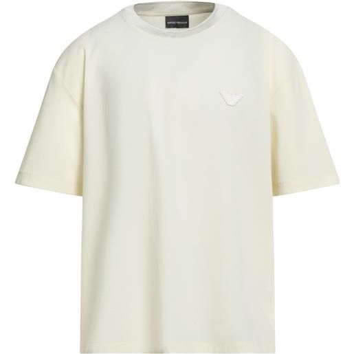 EMPORIO ARMANI - basic t-shirt - giallo pastello