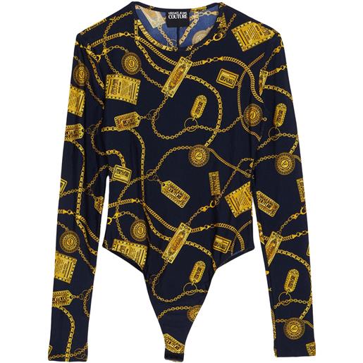 VERSACE JEANS COUTURE - body - blu navy