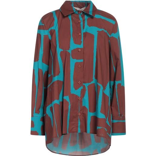 LIVIANA CONTI - camicia - marrone