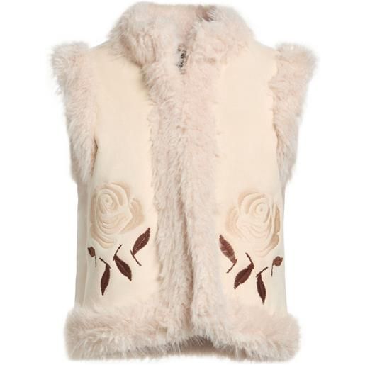 NO SECRETS - shearling e teddy - beige