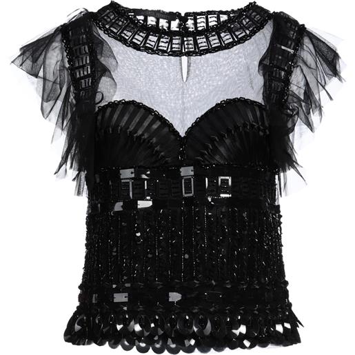 ALBERTA FERRETTI - top - nero
