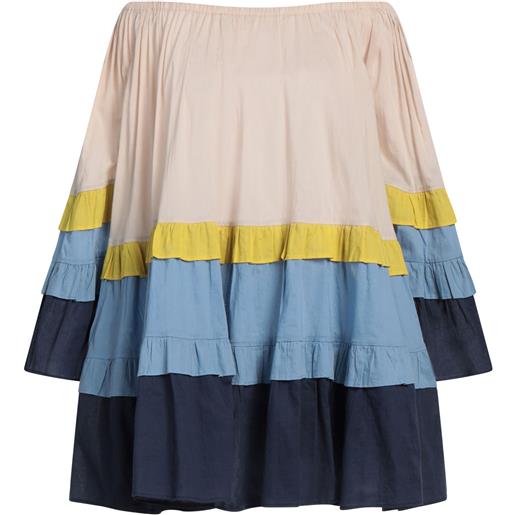 TWINSET - vestito corto - sabbia