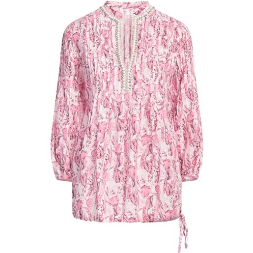 120% LINO - top - fucsia