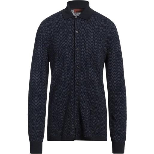 MISSONI - camicia fantasia - blu notte