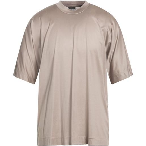 EMPORIO ARMANI - basic t-shirt - tortora