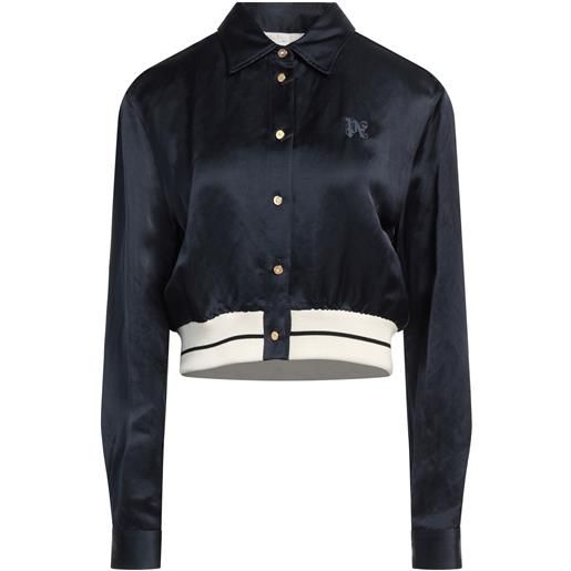 PALM ANGELS - camicie e bluse fantasia - blu navy