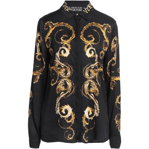 VERSACE JEANS COUTURE - camicie e bluse fantasia - nero
