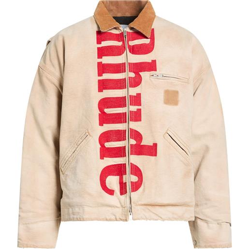 RHUDE - giubbotto - beige