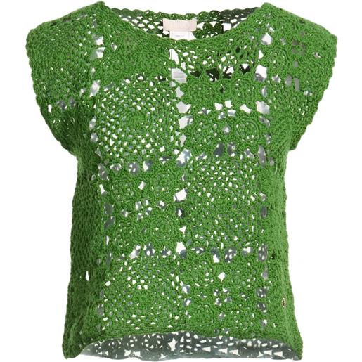 LIU -JO - maglia gilet - verde