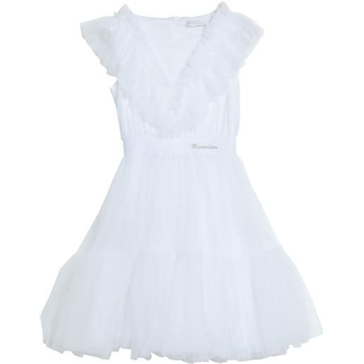 MONNALISA - vestito - bianco