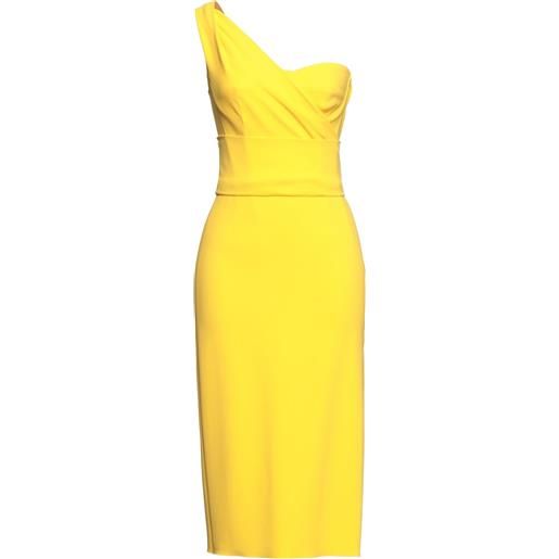 DOLCE&GABBANA - vestito da cerimonia - giallo
