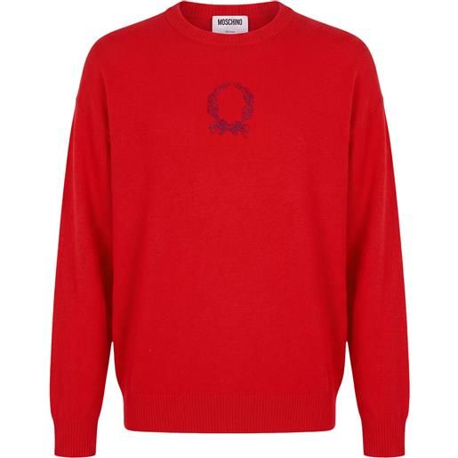 MOSCHINO - cardigan - rosso