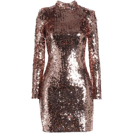 ELISABETTA FRANCHI - vestito corto - rame