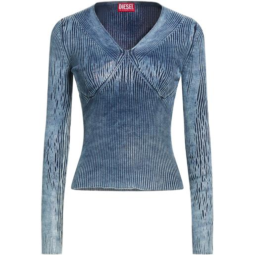 DIESEL - pullover - blu