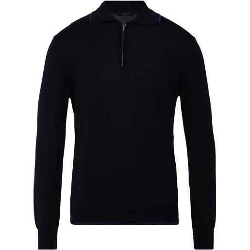 TOMBOLINI - maglia con zip - blu notte