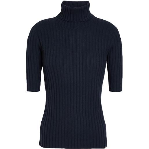 HERNO - dolcevita - blu navy