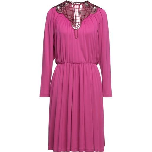 ALBERTA FERRETTI - vestito corto - porpora