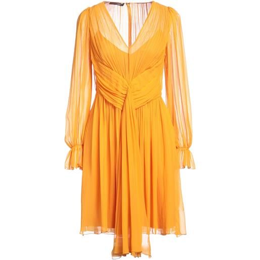 ALBERTA FERRETTI - vestito midi - arancione