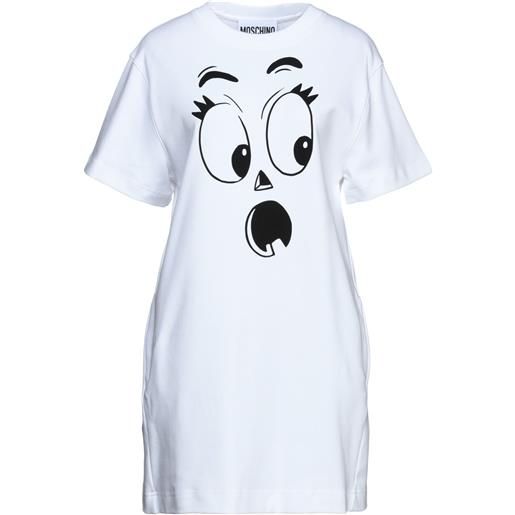 MOSCHINO - vestito corto - bianco