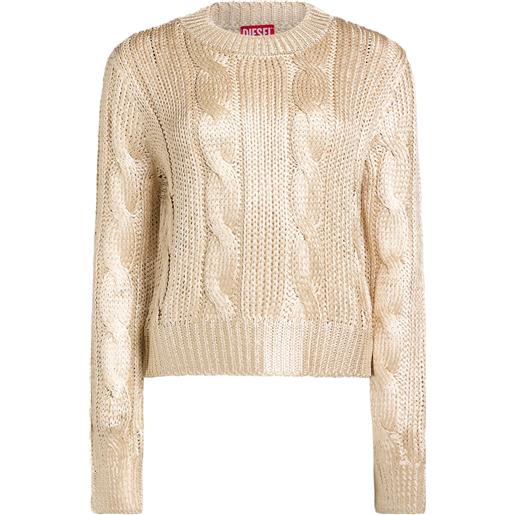 DIESEL - pullover - oro