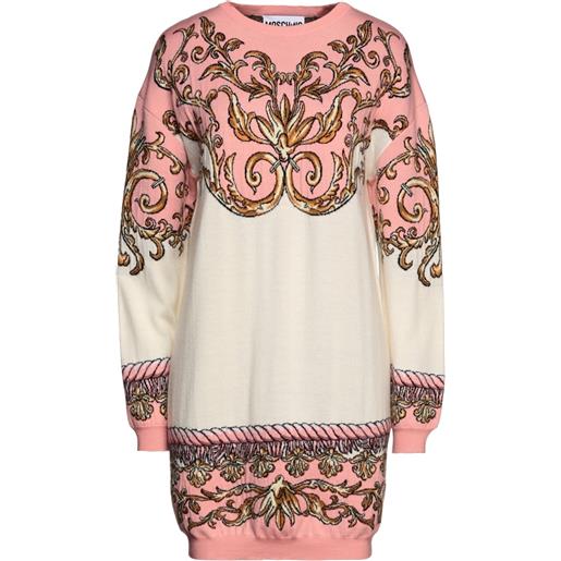 MOSCHINO - vestito corto - rosa