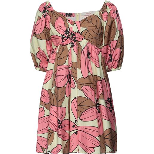 JUCCA - vestito corto - rosa antico