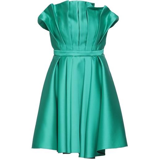 SIMONA CORSELLINI - vestito corto - verde