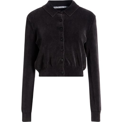 ALEXANDER WANG - cardigan - antracite