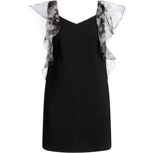 ELISABETTA FRANCHI - vestito corto - nero