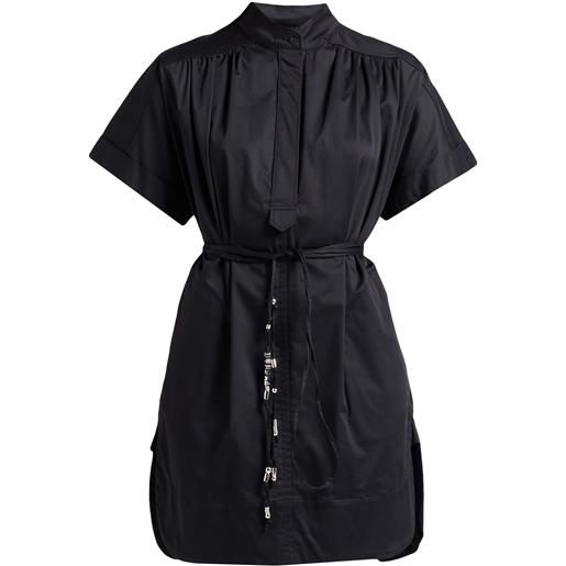 DONDUP - vestito chemisier - nero