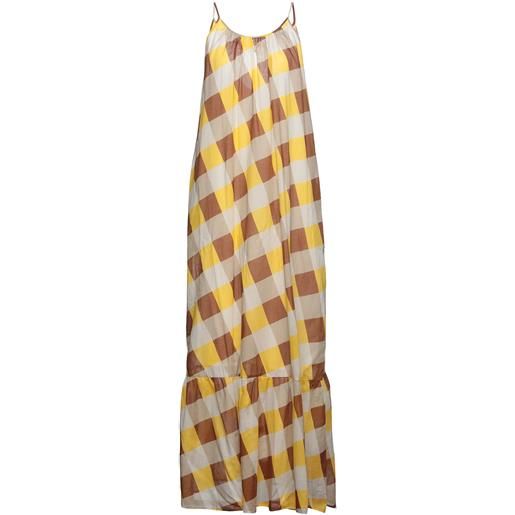 SEMICOUTURE - vestito estivo - giallo